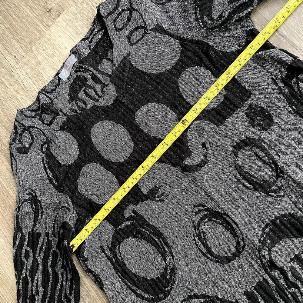 Sahara Abstract Jacquard Wool Blend Dress Women's 2​​​​ - Picture 6 of 8